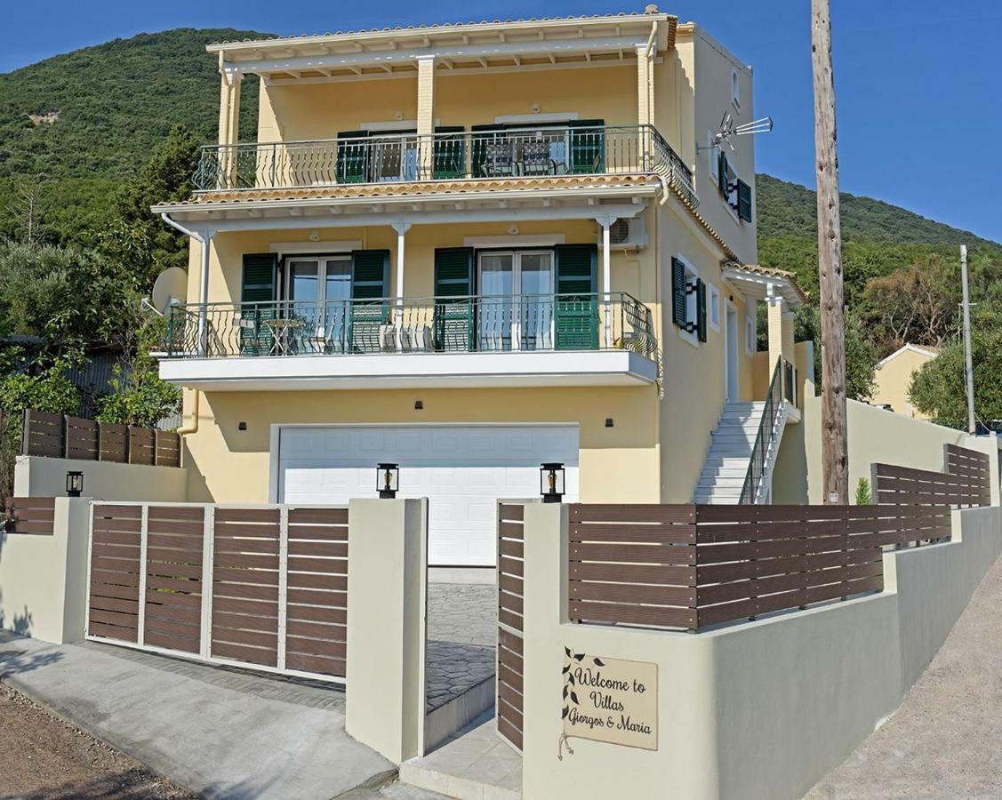 Giorgos & Maria Villas Agios Matthaios  Exterior photo